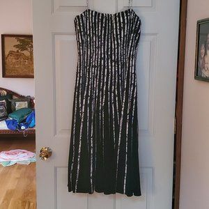 Straples Multipleat Dress